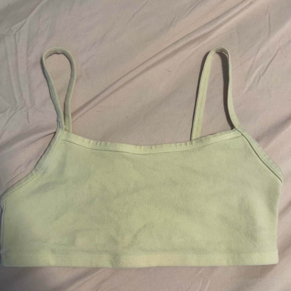 John Galt (Brandy Melville) yellow bralette